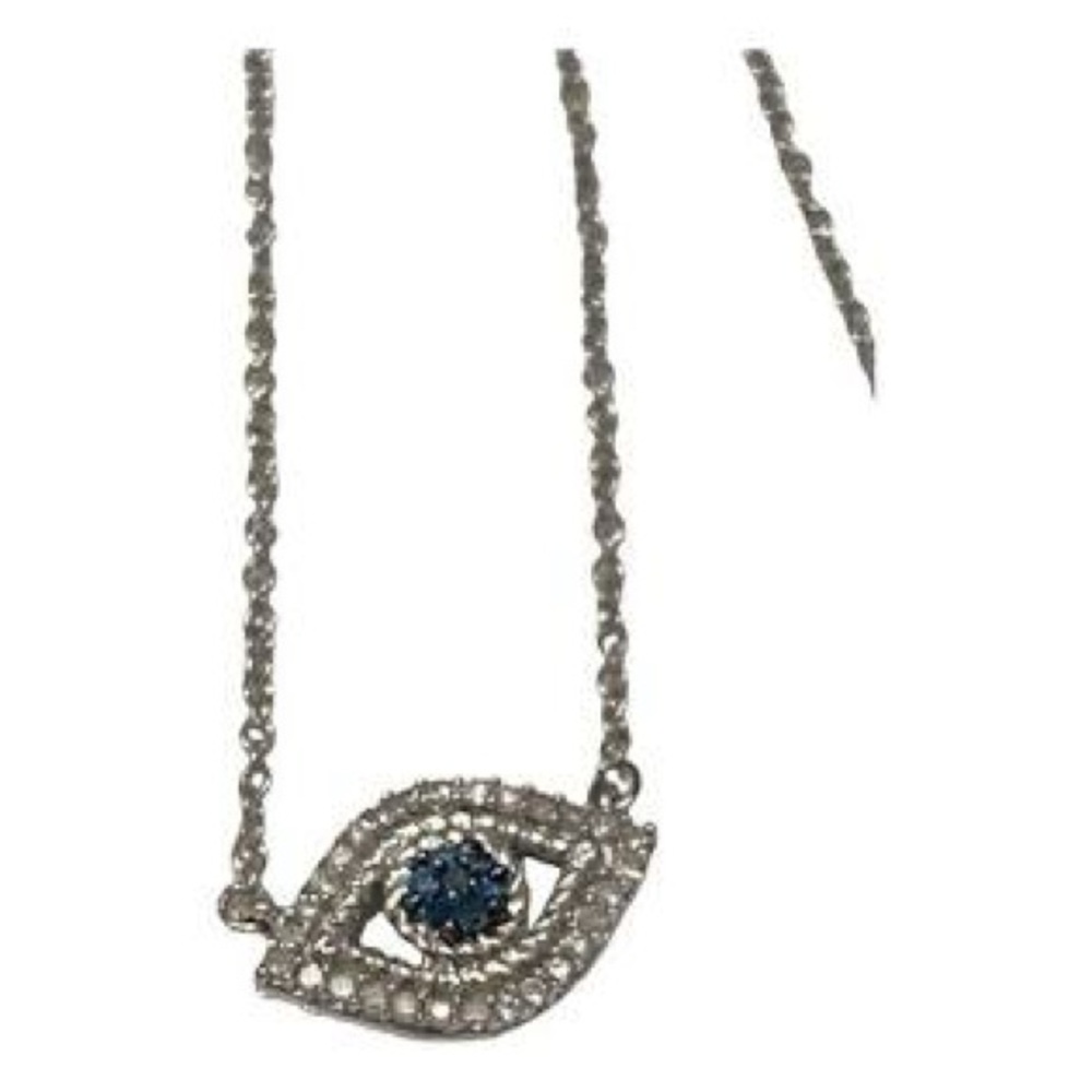 Adina Reyter Evil Eye Diamond Pendant Necklace